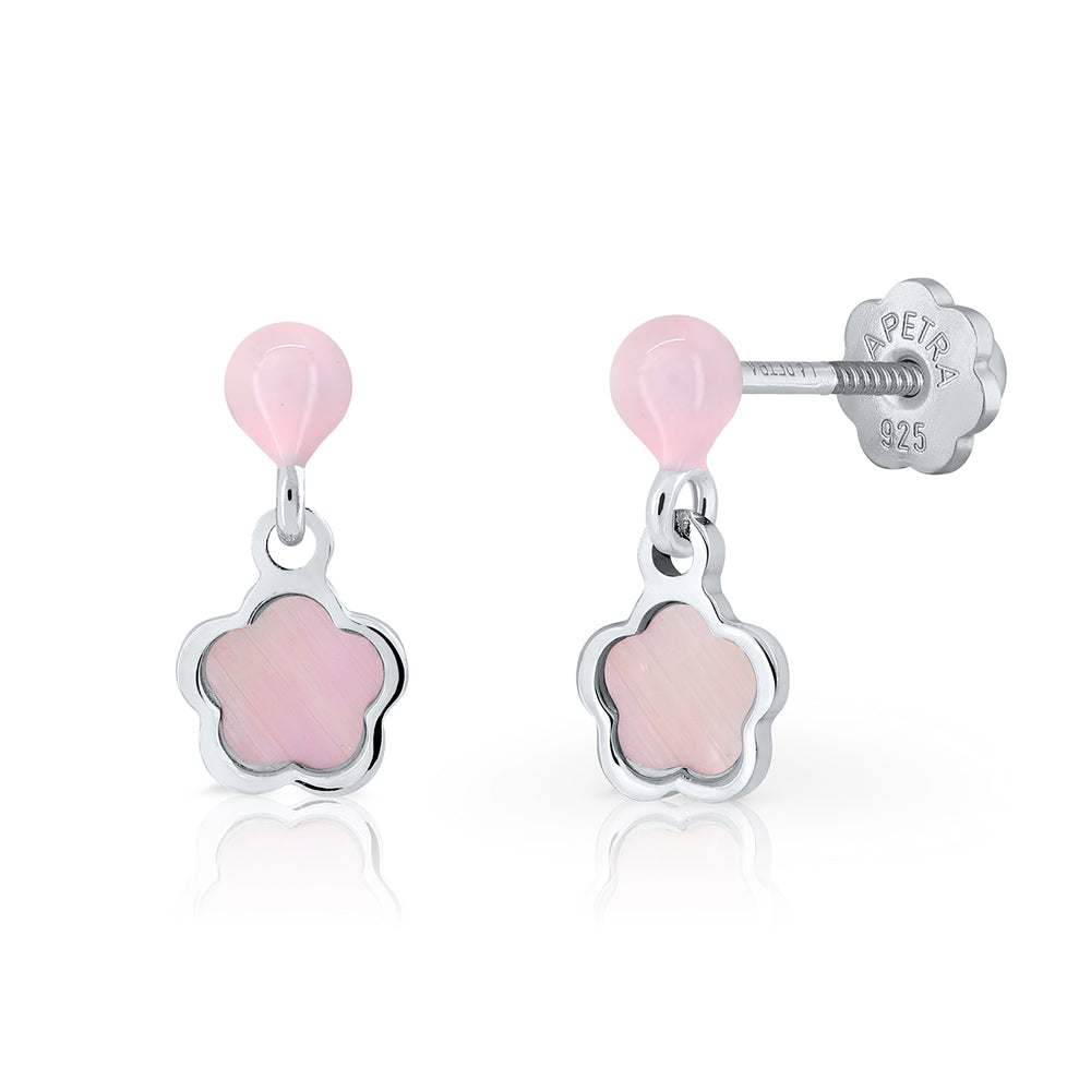 Pendientes Bolitas Teenies flor