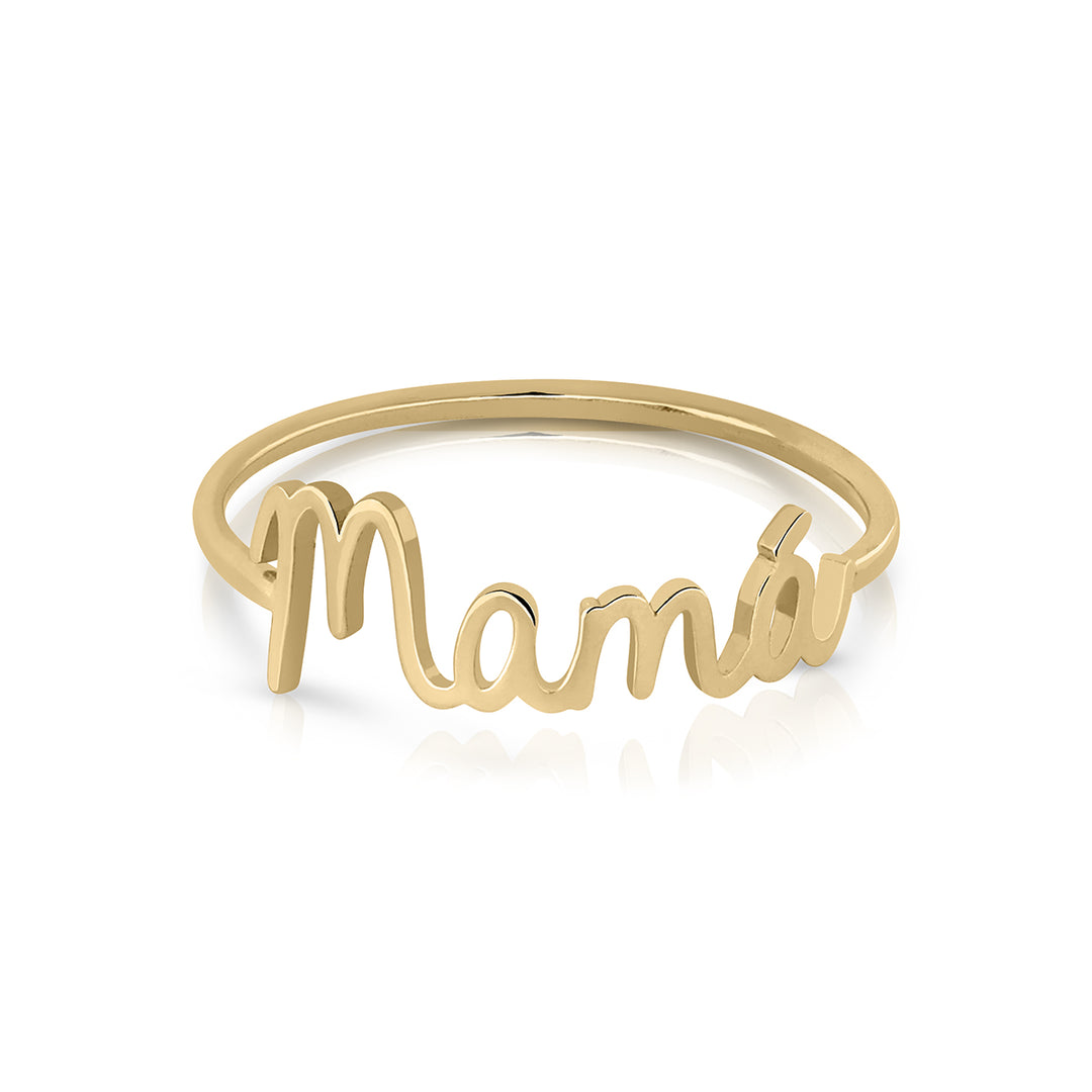 anillo personalizado oro