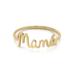 Anillo oro Always personalizado