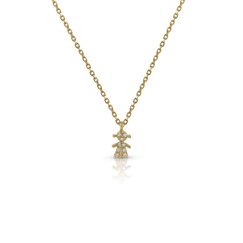 Gold Lolita Diamonds Necklace