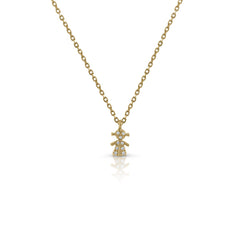 Collar oro diamantes Lolita