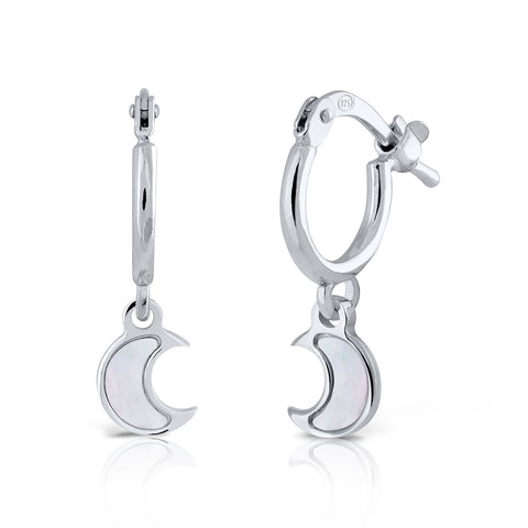 Teenies Collection Mini Hoop - Moon