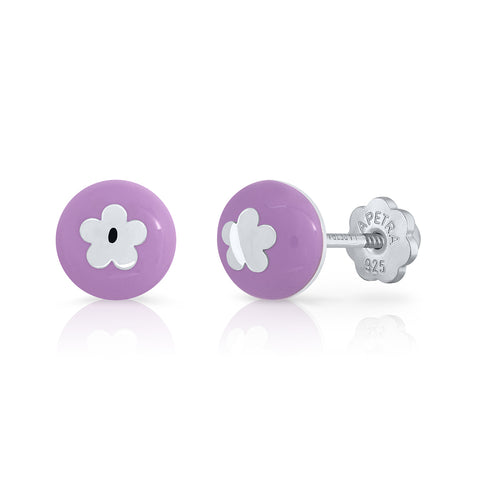 Mini Bubbles flower earrings