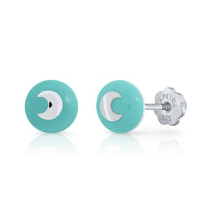Pendientes Mini Bubbles luna