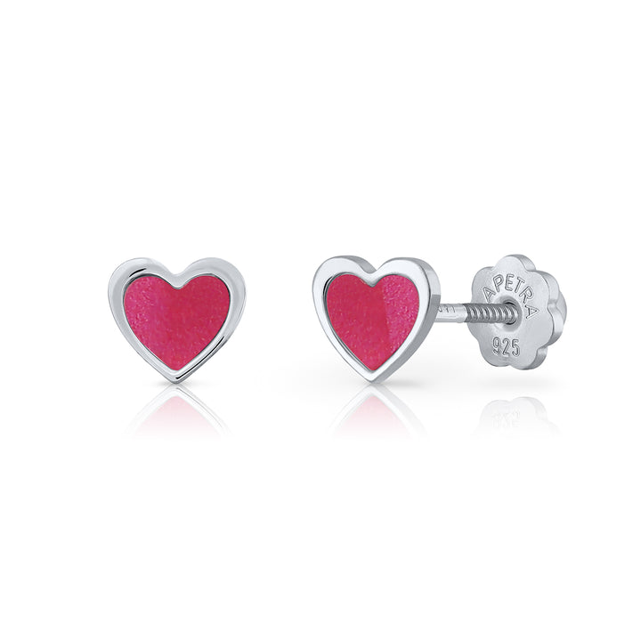 Mini Teenies Collection Earrings - Heart