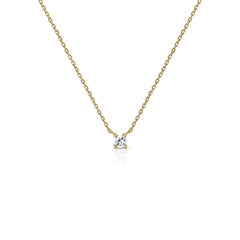 Collar oro diamante garrita