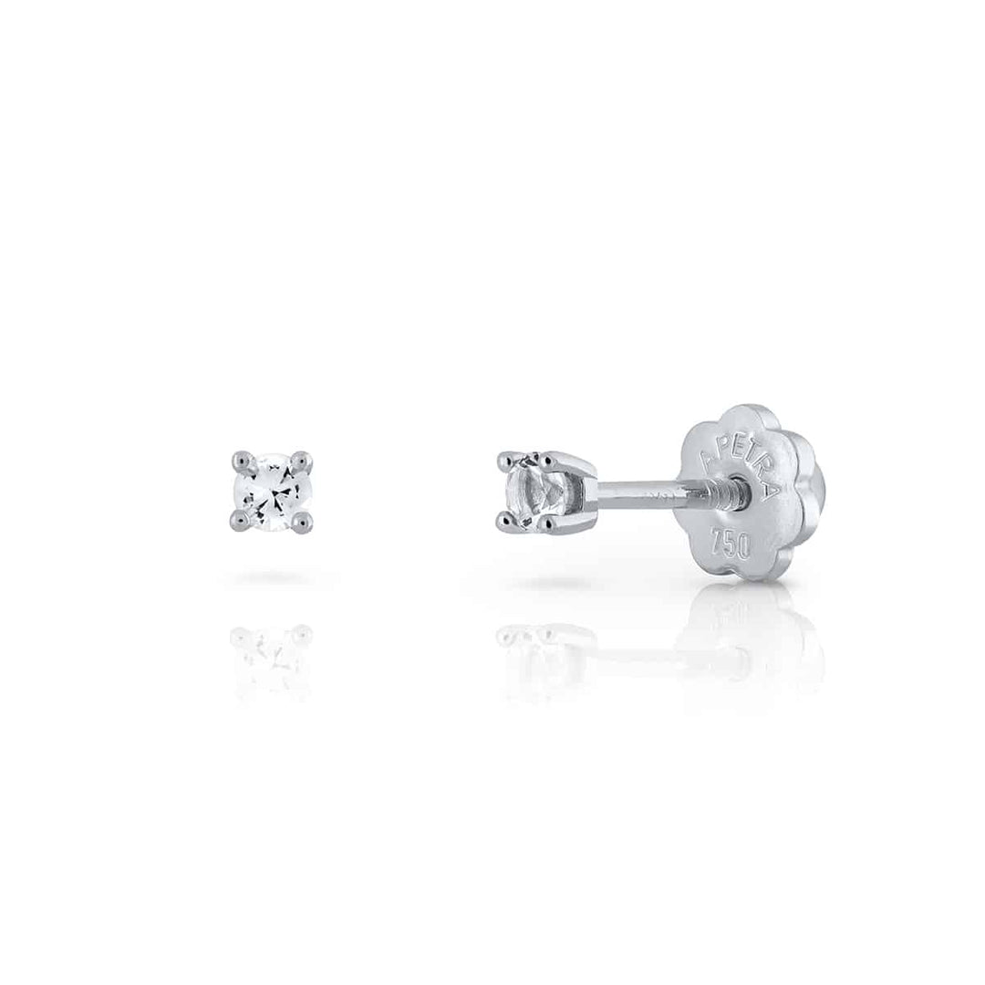 Pendientes Oro Garrita Brillante B
