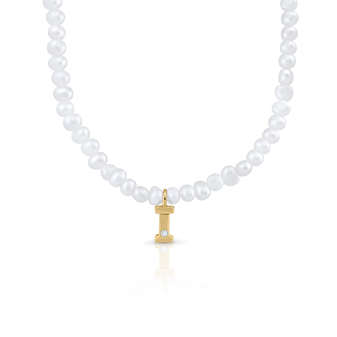 Gold Necklace Sprinkles Collection Initial