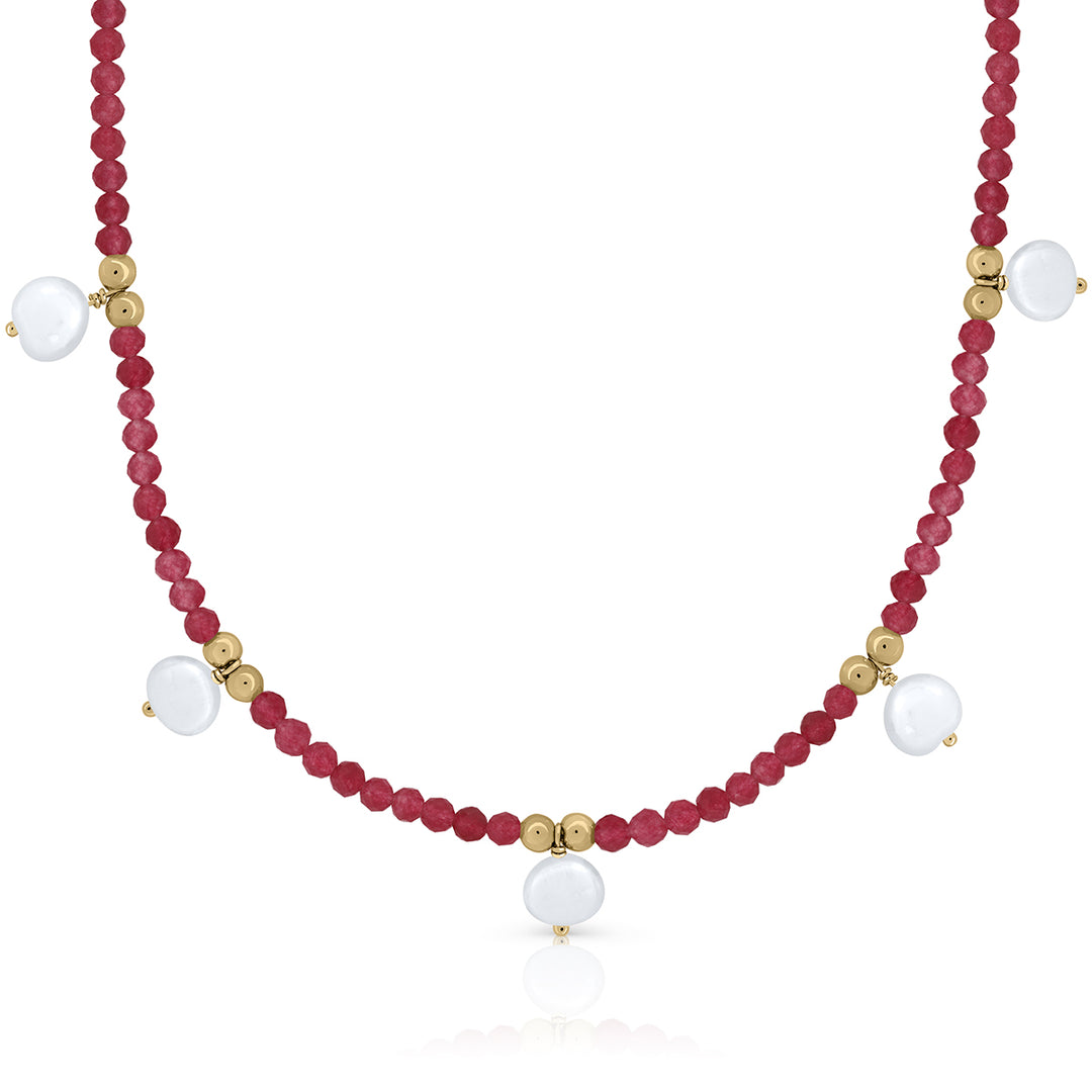 Gold Necklace Sprinkles Collection Initial