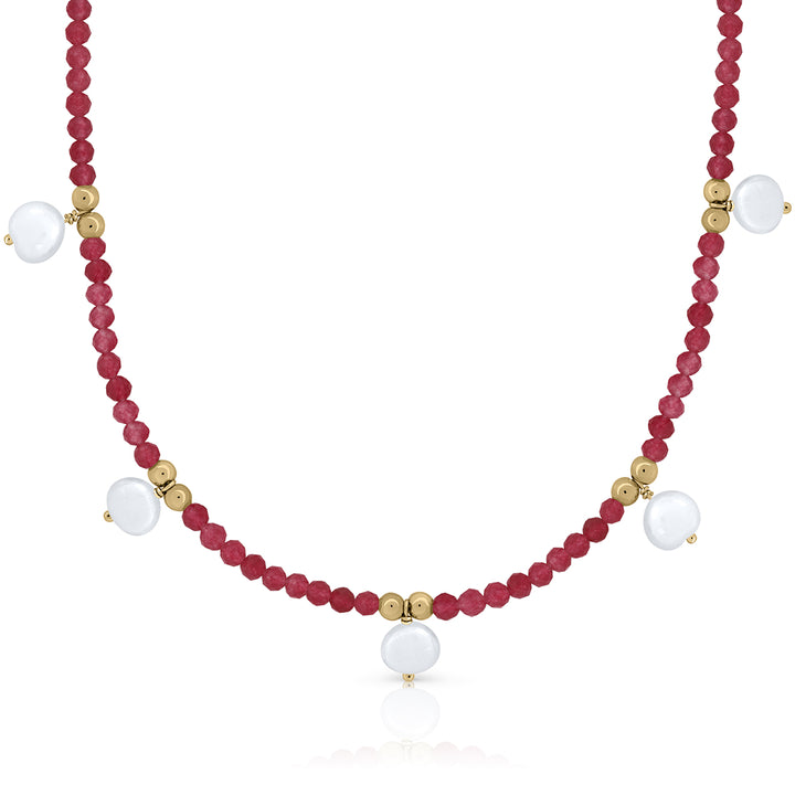 Gold Necklace Sprinkles Collection Initial