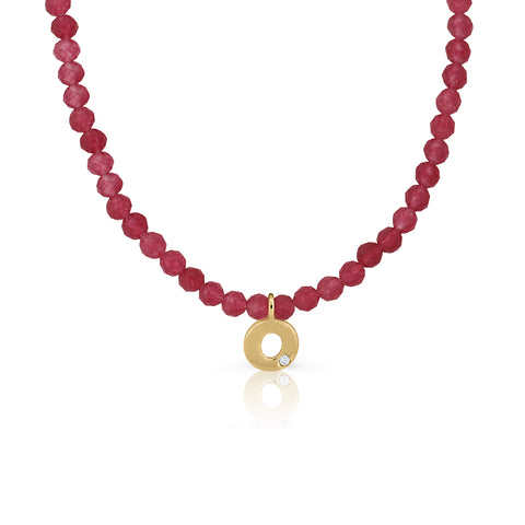 Gold Necklace Sprinkles Collection Initial