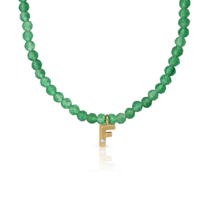 Gold Necklace Sprinkles Collection Initial