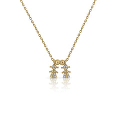 Collar oro diamantes Lolitas