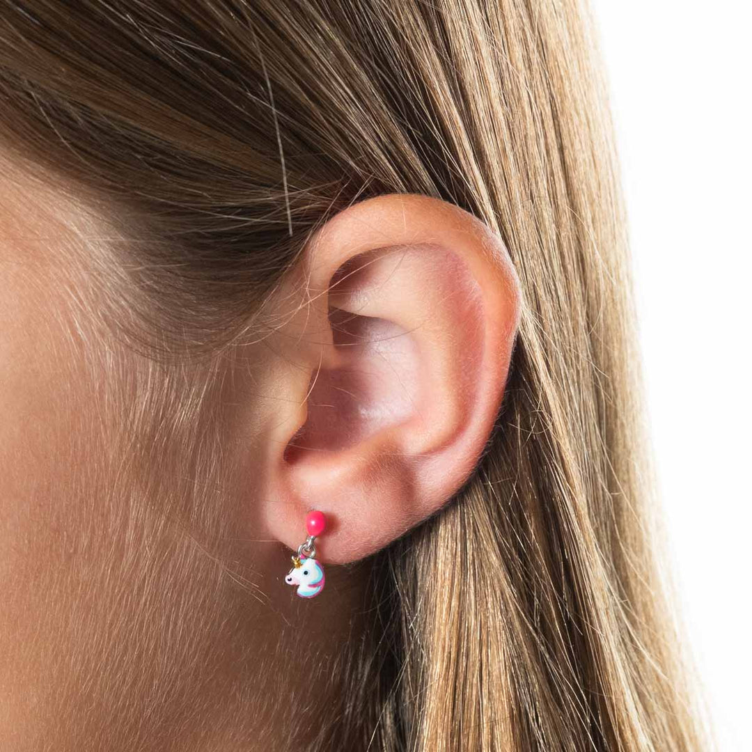 MODELO Pendientes Candy Floss Cara Petrasus