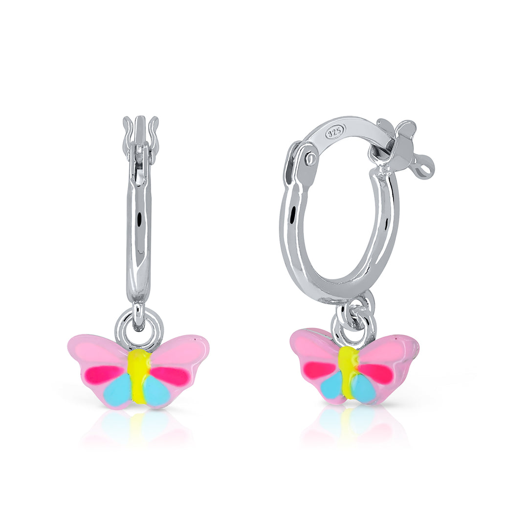 Pendientes Aritos mariposa nueva