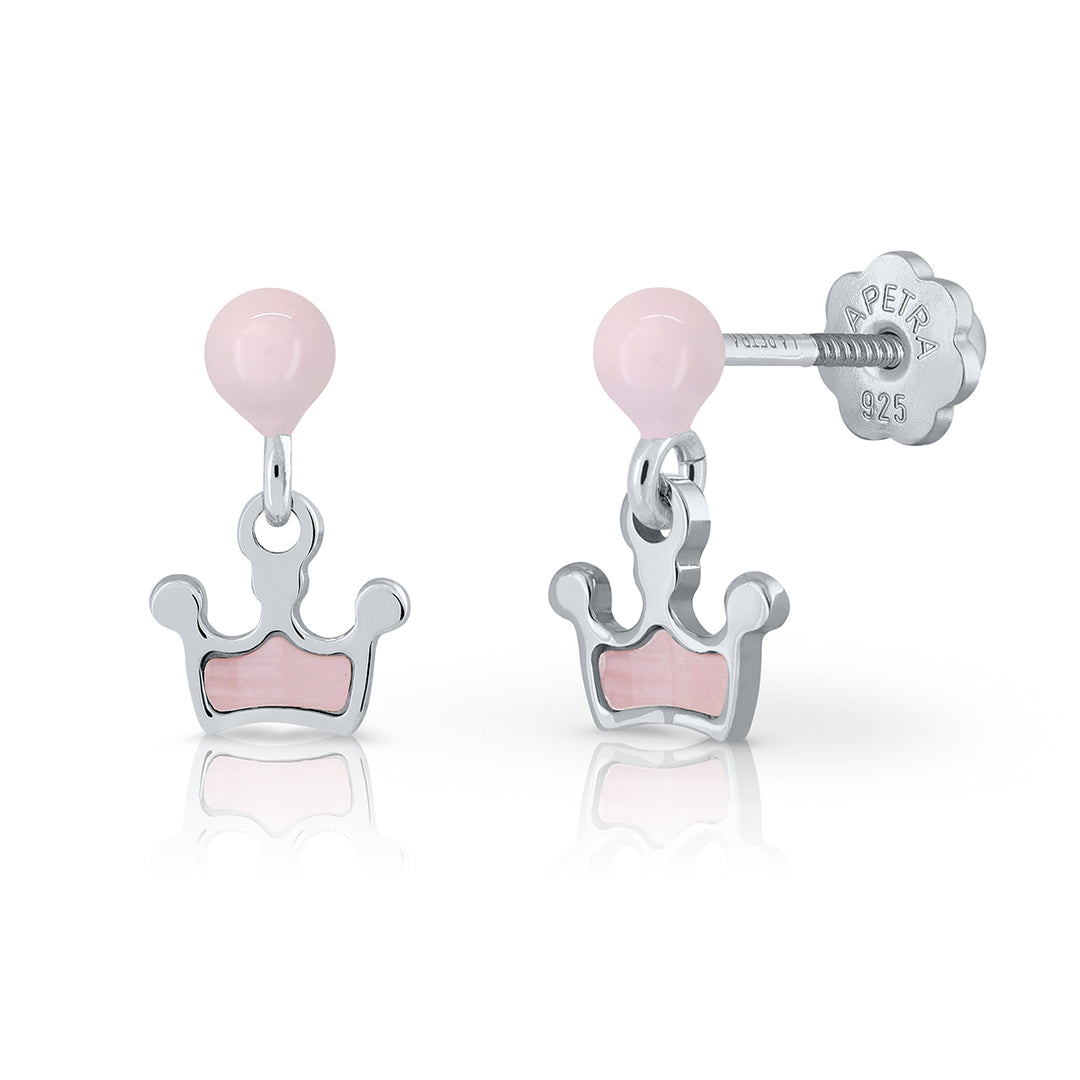 Pendientes Bolitas Teenies corona