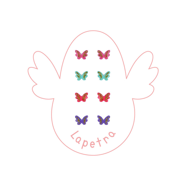 Pendientes Volare Carton Mariposa