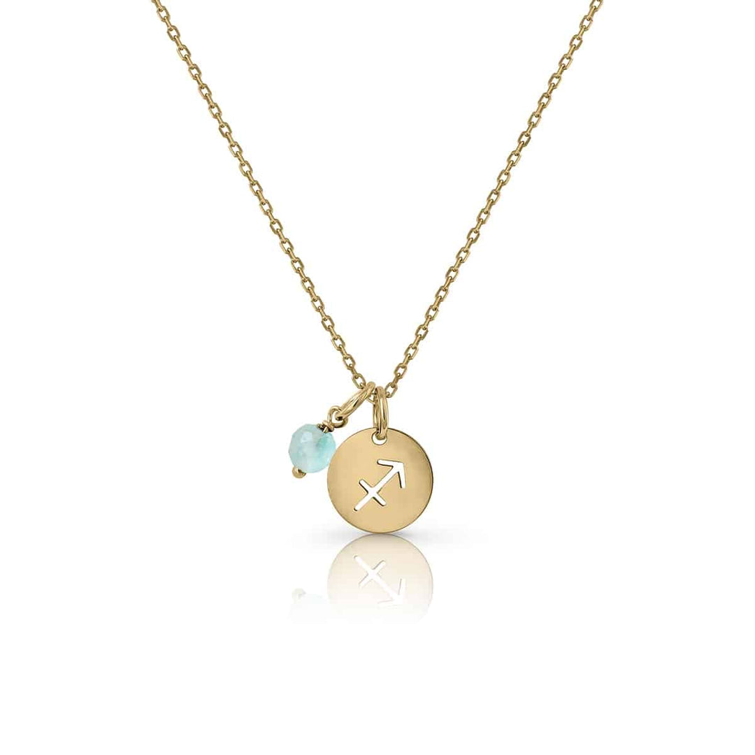 Collar oro Celeste horóscopo