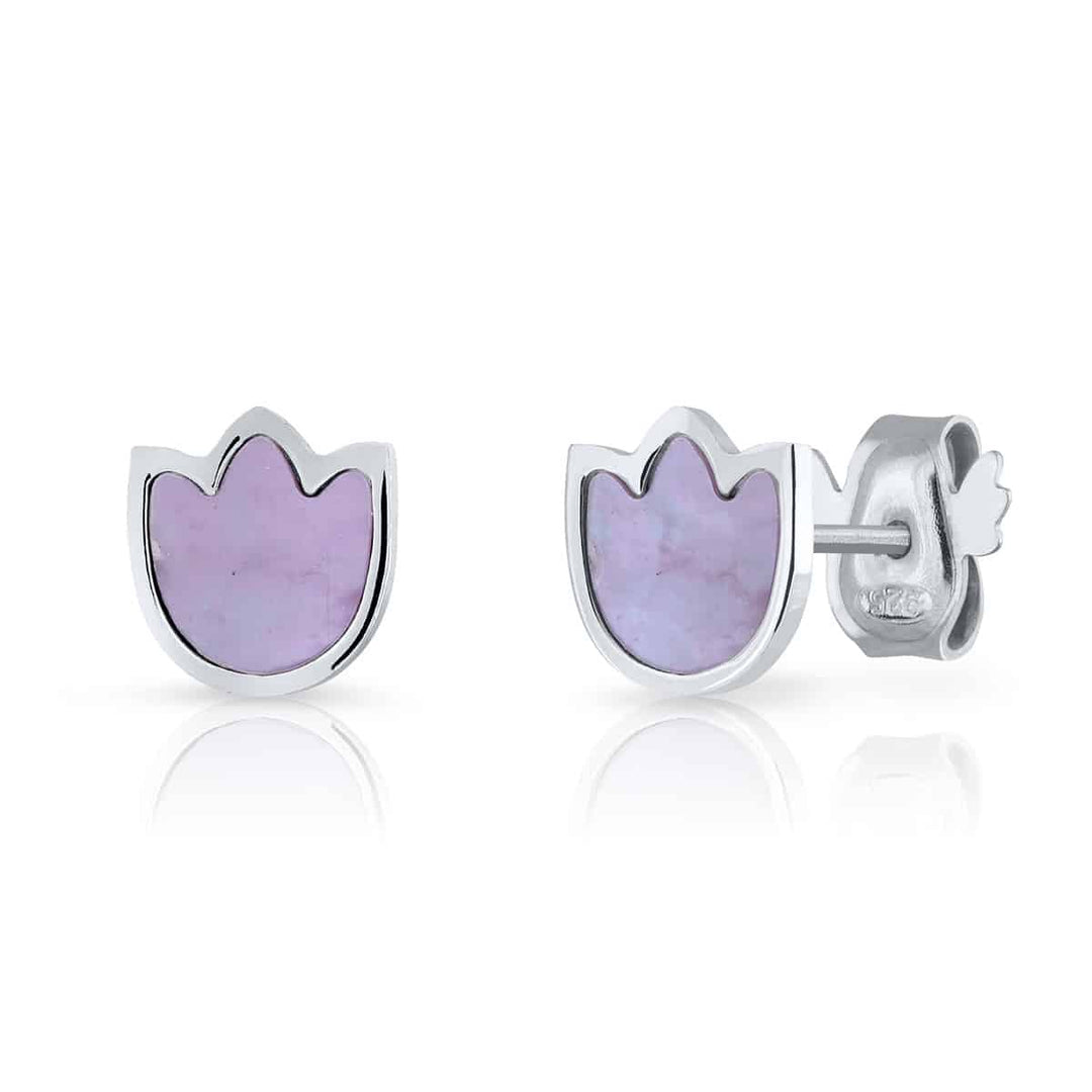 Pendientes Presión Colección Teenies - Tulipán
