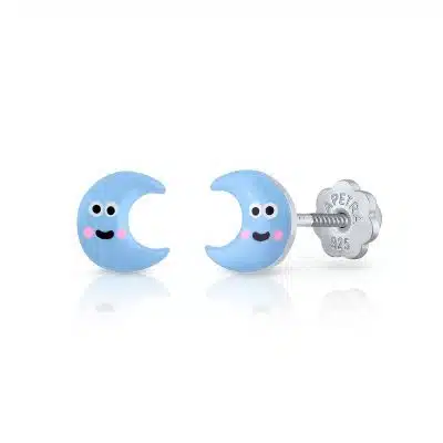 Pendientes Luna Rosca