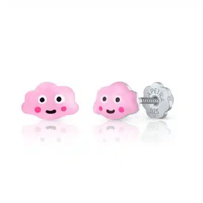 Pendientes Nube Rosca
